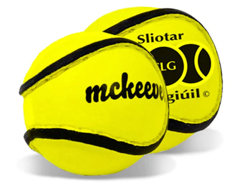 McKvr Match Sliotar Size 4 Neon - 12 Pack